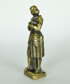 Jeanne d'Arc beeld van koper