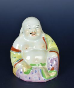 Lachende Boeddha klein porselein