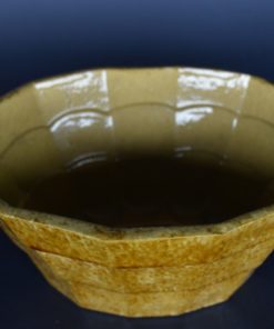 Bakvorm puddingvorm patévorm zandkleurig keramiek