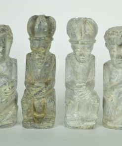 Schaakspel Afrikaans natuursteen bord en stukken