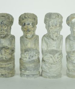 Schaakspel Afrikaans natuursteen bord en stukken