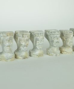 Schaakspel Afrikaans natuursteen bord en stukken