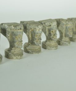 Schaakspel Afrikaans natuursteen bord en stukken