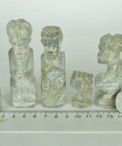 Schaakspel Afrikaans natuursteen bord en stukken