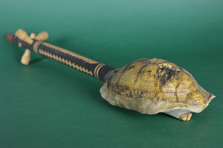 engel bossen dramatisch Vintage Gunibri Afrikaans Marokkaans schildpad schild instrument - Bodour