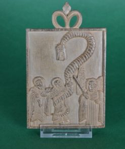 Sint Joris en de Draak Plaquette keramiek