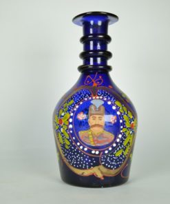 VaasOttomaansGlasBlauw