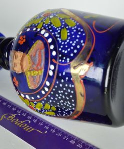 VaasOttomaansGlasBlauw