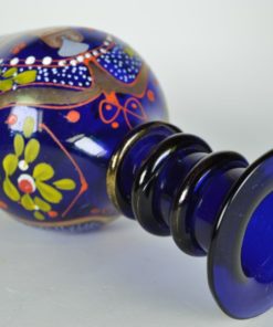 VaasOttomaansGlasBlauw