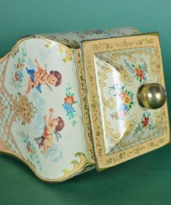 Blik met Amor en Cupido in tulpvorm