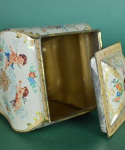 Blik met Amor en Cupido in tulpvorm