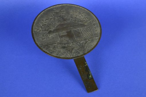 Handspiegel brons Chinees antiek
