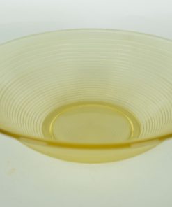 Schaal geel glas