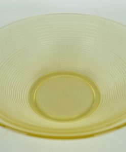 Schaal geel glas