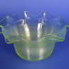 Glazen schaaltjes uranium glas