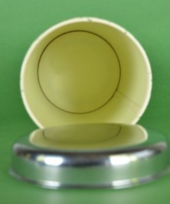 Beschuitbus met deksel van chroom