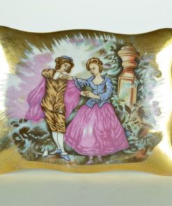 Doosje Porselein Versailles op hoge poten