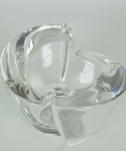 Kristal waxinelicht houder ovaal