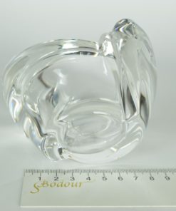 Kristal waxinelicht houder ovaal