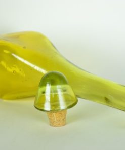 Vaas met stop Spaans geel glaas