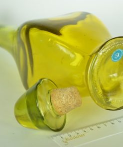 Vaas met stop Spaans geel glaas