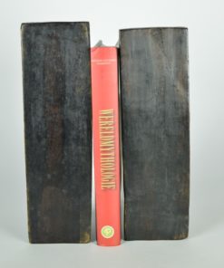 Boekensteunen Afrikaanse vrouwengezichten ebbenhout