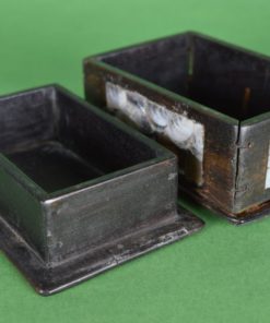 Chinees antiek doosje hout en parelmoer