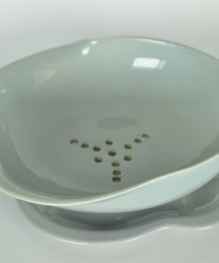 Fruittest grijsblauw - porselein