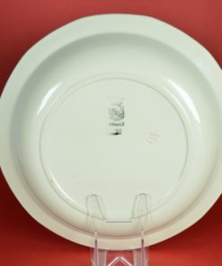 Grote Schaal Blauwe Roos Digoin Porselein