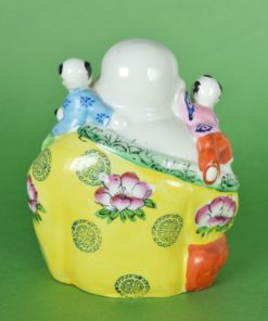 Lachende Boeddha met kinderen middelgroot