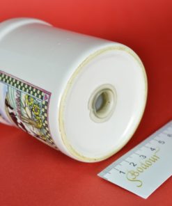 Strooier met Hollandse koe - porselein