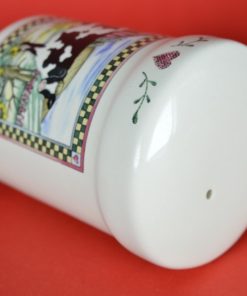 Strooier met Hollandse koe - porselein