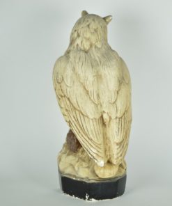 Oehoe uil op rots - aardewerk