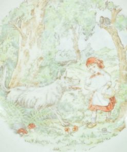 Warmwater bord Roodkapje en de wolf