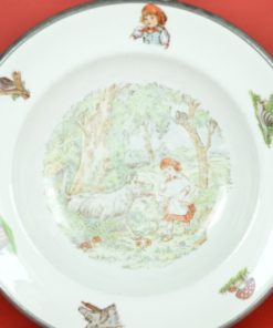 Warmwater bord Roodkapje en de wolf