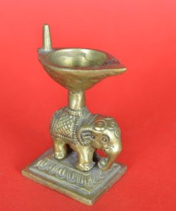 Wierook kegel houder koperen olifant