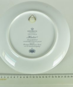 Villeroy&Boch Heinrich seizoen wandbord Winter -porselein