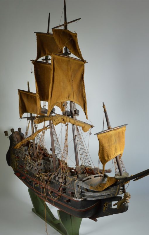 Model naar een 17e -eeuws galjoen, schip de 7 provinciën