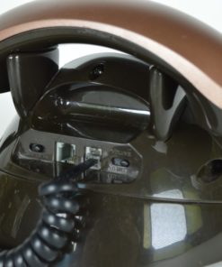 Analoge telefoon brons en zwart Thomson 1980