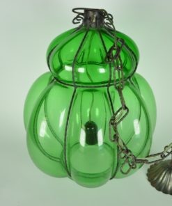Venetiaanse lamp groen glas