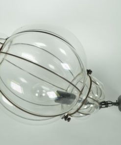 Venetiaanse lamp kleurloos glas strak