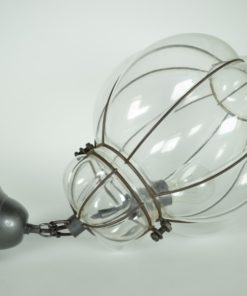 Venetiaanse lamp kleurloos glas strak
