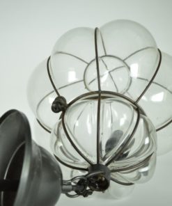 Venetiaanse lamp kleurloos glas strak