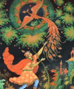 Alternative view of Wandbord Tianex Russische sprookjes met Firebird nr. 60-255-1.1 uit 1990