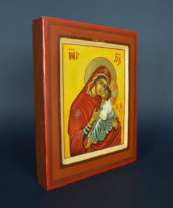 Russisch icoon op hout