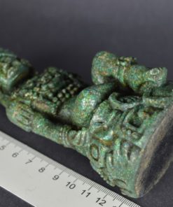 Mexicaans mozaiek beeld Azteken of Maya koning