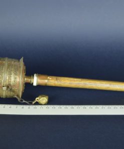 Boeddhistische gebedsmolen - koper