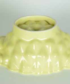 Ananas puddingvorm geel met wit