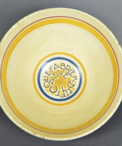 Schaal NOF Calvé Oliefabriek Delft - Regout aardewerk