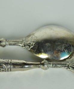 Slacouvert, slabestek, verzilverd